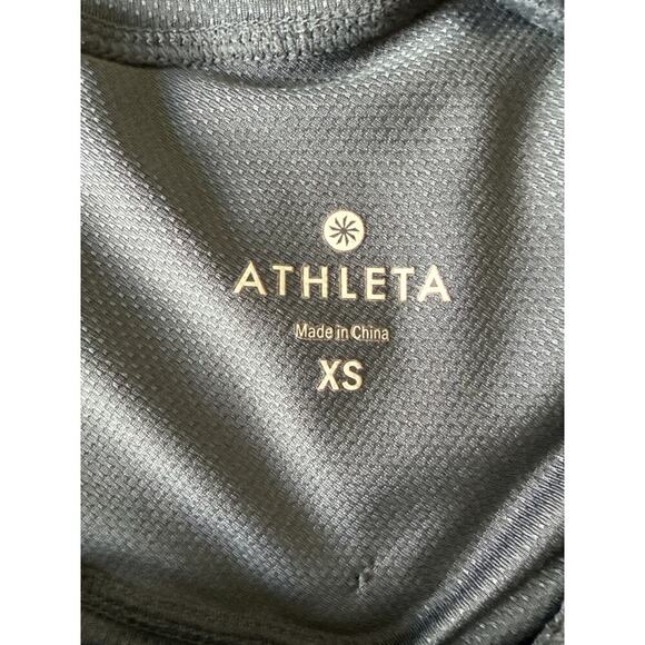 Athleta Wick It Wader Hooded Swim Coverup Dress XS Beachy Coastal Cruise - Picture 6 of 10